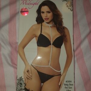 Rhinestone bodychain